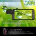 Xenvo Pro Lens Kit for iPhone, Samsung, Pixel, Macro and Wide Angle Lens with LED Light and Travel Case